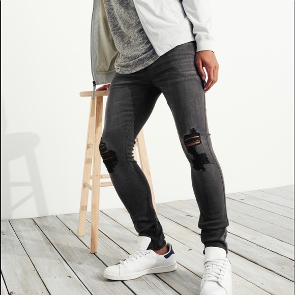 Hollister Other - HOLLISTER EXTREME DISTRESSED SKINNY JEANS